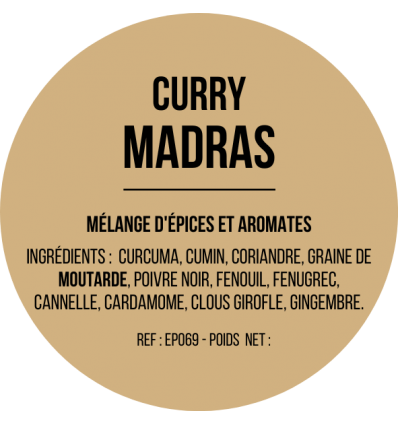 Curry Madras x 12