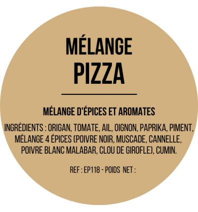Mélange Pizza x 12