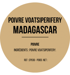 Poivre Voatsiperifery Madagascar x 12