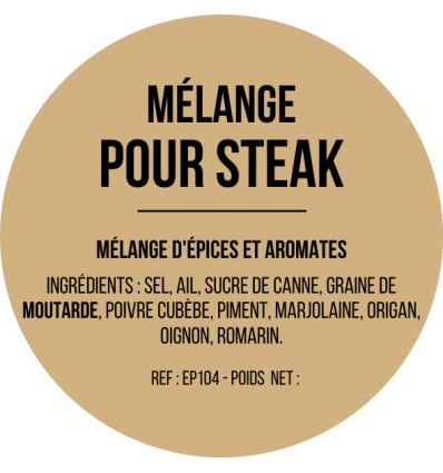 Mélange pour steak x 12