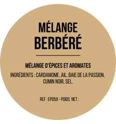 Mélange Berbéré x 12