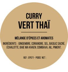 Curry vert Thaï x 12