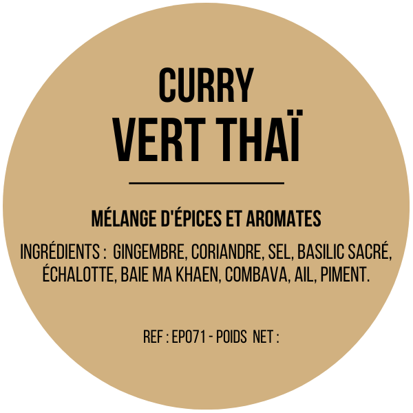 Curry vert Thaï x 12