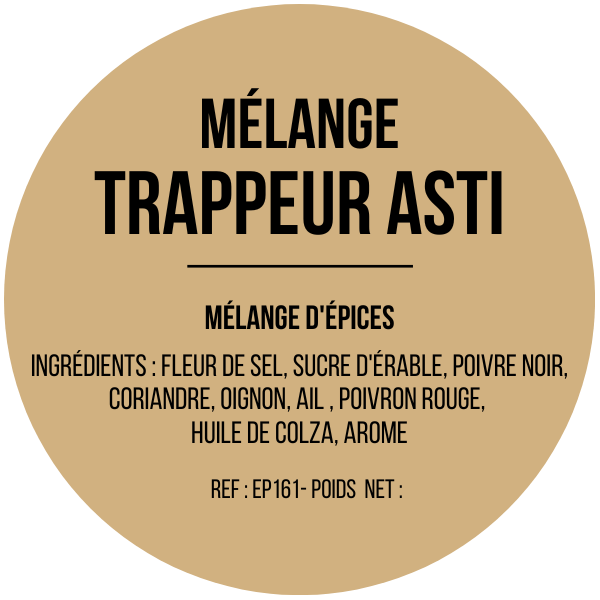 Mélange trappeur asti x 12