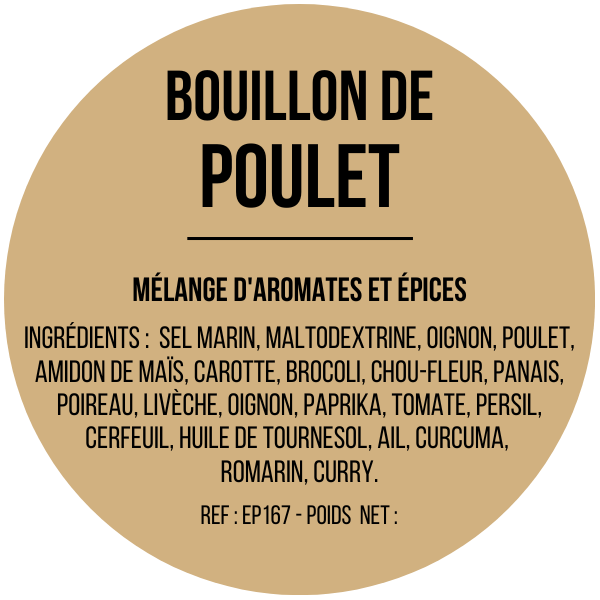 Bouillon de poulet x 12