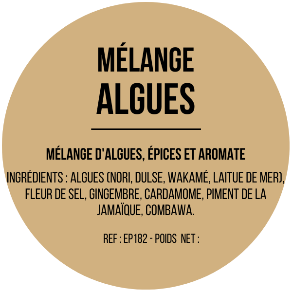 Mélange d'algues x 12