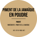 Piment de la Jamaïque en poudre x 12