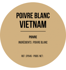 Poivre blanc Phu Phoc Vietnam x 12