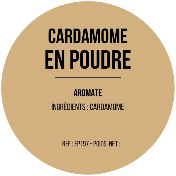 Cardamome en poudre x 12