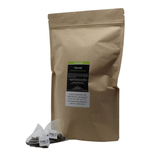 Recharge Bistrot - Thé Oolong Pralines roses