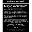 Thé noir Manon Praliné x20