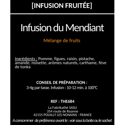 Infusion du mendiant x20