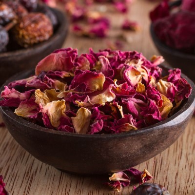 Rose rose BIO* (Pétales coupées) Rose rose BIO* (Pétales coupées)