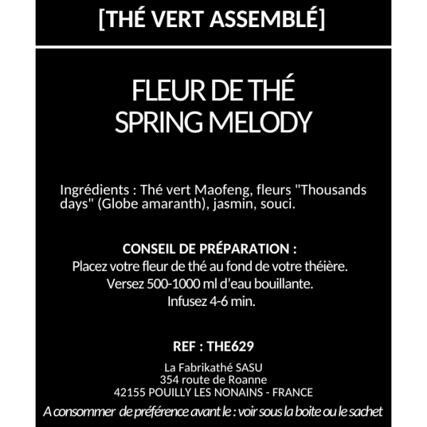 Fleur de The-Spring Melody x20