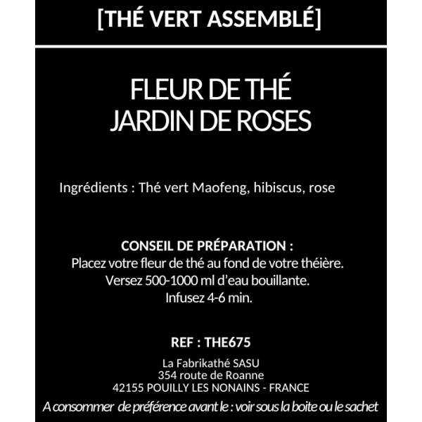 Fleur de The-Jardin de Roses x20