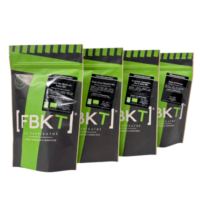 Coffret Infusions Plantes – 4 recettes artisanales FBKT