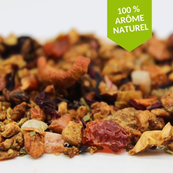 Infusion Orange fruit de la passion