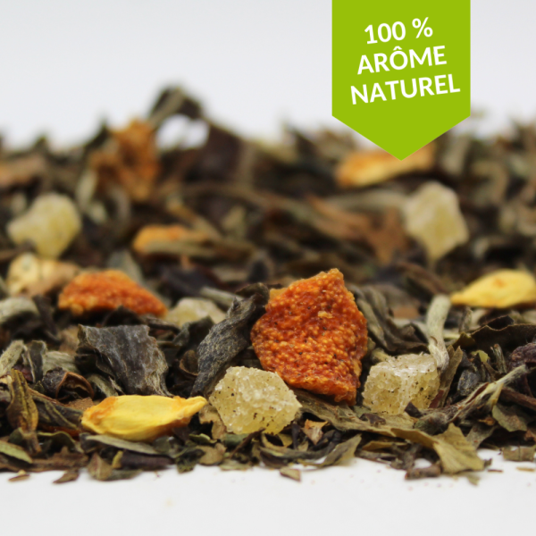 Thé blanc Earl grey blanc Timut Vanille Bourbon